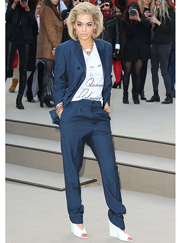 Celebrities at the A/W Fashion Shows 